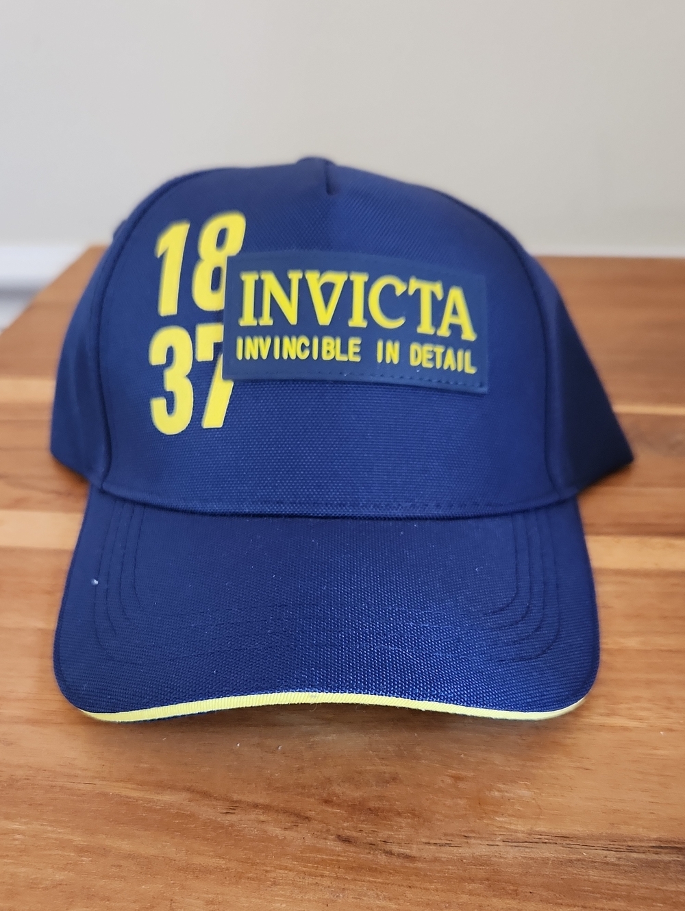 Invicta Gear Men's Baseball Hat NWT Snapback Blue / Yellow